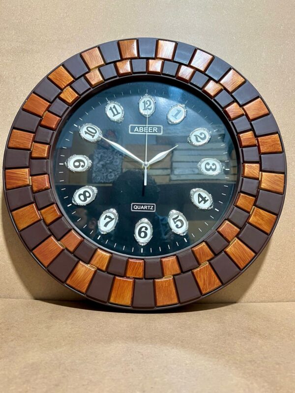 Wooden Style Wall Clock